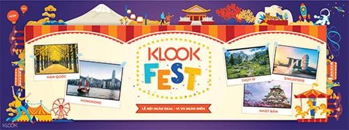 2019年Klook Travel Fest将在胡志明市举行