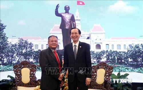 Lãnh đạo Thành phố Hồ Chí Minh tiếp Đặc phái viên Chính phủ Hoàng gia Campuchia