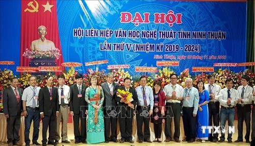 Hội Liên hiệp Văn học Nghệ thuật tỉnh Ninh Thuận tổ chức Đại hội lần thứ V nhiệm kỳ 2019 - 2024