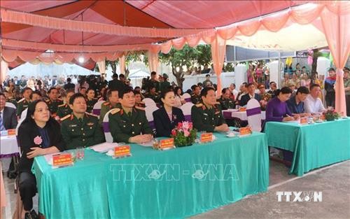 Đại tướng Ngô Xuân Lịch dự Ngày hội Đại đoàn kết toàn dân tộc tại Hà Nam