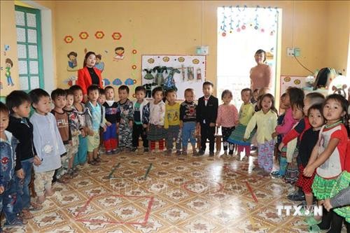 Yên Bái tăng cường dạy tiếng Việt cho học sinh dân tộc thiểu số