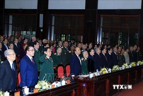 Lễ kỷ niệm 30 năm Ngày hội Quốc phòng toàn dân, 75 năm Ngày thành lập Quân đội nhân dân Việt Nam và đón nhận Huân chương Quân công hạng Nhất