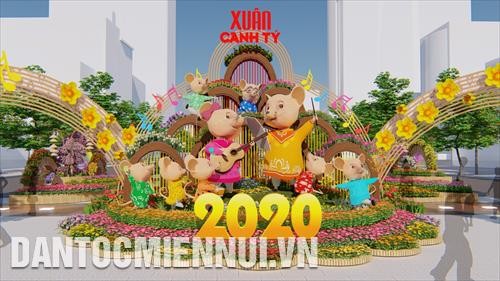 Đường hoa Nguyễn Huệ Tết Canh Tý 2020: “Thành phố Hồ Chí Minh - Vững tin tiến bước”