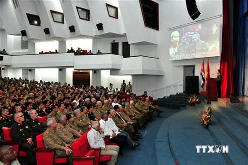 越南人民军建军75周年纪念典礼在古巴首都隆重举行