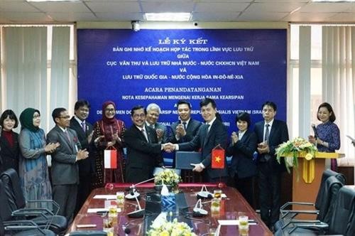 越南与印尼促进档案领域的合作