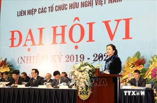 Khai mạc Đại hội đại biểu toàn quốc lần thứ VI Liên hiệp các tổ chức hữu nghị Việt Nam
