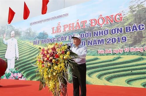 Tổng Bí thư, Chủ tịch nước Nguyễn Phú Trọng phát động "Tết trồng cây đời đời nhớ ơn Bác Hồ" Xuân Kỷ Hợi 2019