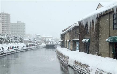 Mùa Đông Hokkaido trên kênh Otaru (Nhật Bản)