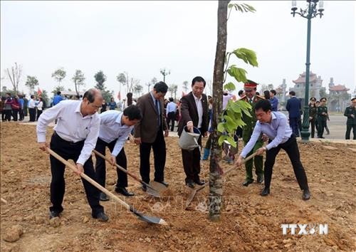 富寿和宁平等省举行植树活动启动仪式