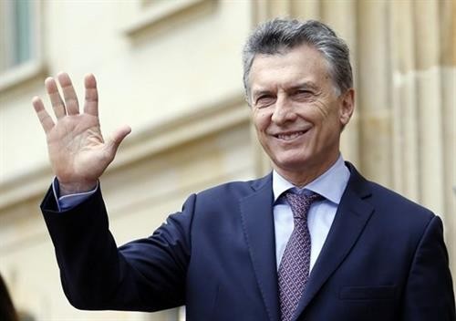 阿根廷总统开始对越南进行国事访问