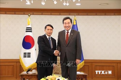 Tổng giám đốc Nguyễn Đức Lợi dẫn đầu Đoàn đại biểu TTXVN thăm và làm việc tại Hàn Quốc