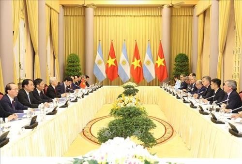 越南与阿根廷发表联合公报