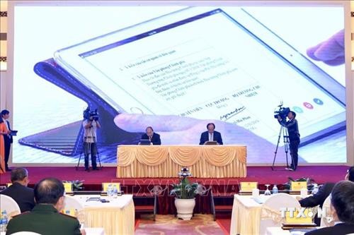 Thủ tướng Nguyễn Xuân Phúc dự lễ Khai trương Trục liên thông văn bản quốc gia