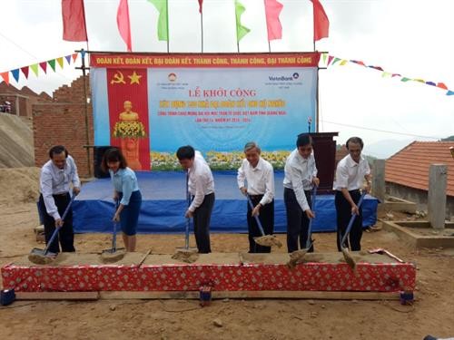 Xây dựng 150 nhà đại đoàn kết cho hộ nghèo ở Quảng Ngãi
