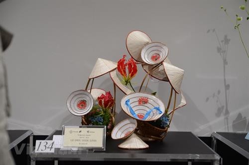 越南首次参加日本关西地区花道展览会