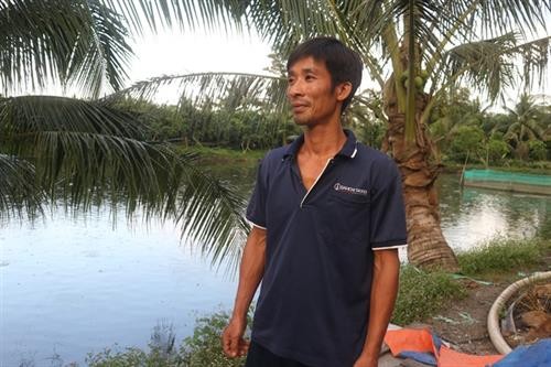 Anh Phạm Lâm Em khởi nghiệp thành công từ nuôi cá thát lát cườm