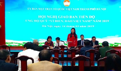 河内市为“越南海洋与岛屿”基金会筹集的善款达300多亿越盾