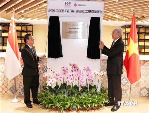 越南—新加坡合作中心正式揭牌
