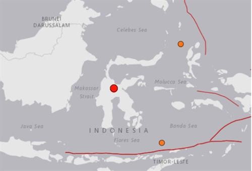 印尼连续发生两次5级以上地震 泰国南部6府发出海啸预警