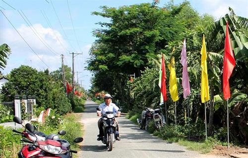 Hai huyện, thị xã của tỉnh Trà Vinh cán đích nông thôn mới