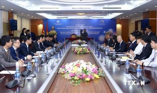 越南与韩国签署合作协议联合制作电视节目