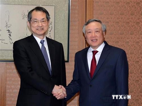 越南最高人民法院院长阮和平对日本进行工作访问