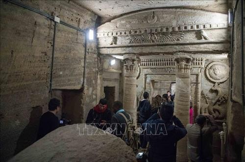 Ai Cập cứu nguy khu hầm mộ hơn 2.000 năm tuổi 