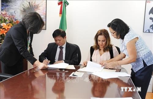 越通社与墨西哥国家通讯社同意加强合作