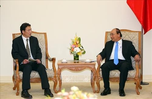 越南政府总理阮春福会见日本环保专家代表团一行
