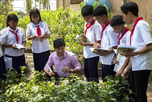 Xây dựng trường học thân thiện ở ngôi trường dành cho con em đồng bào Khmer