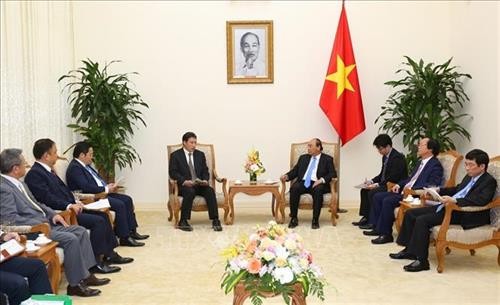  越南政府总理阮春福会见日本环保专家代表团一行