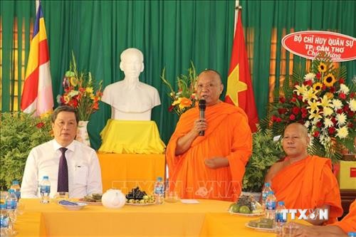 Lãnh đạo Cần Thơ chúc Tết cổ truyền Chôl Chnăm Thmây của đồng bào Khmer