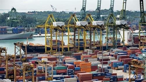 新加坡出口额降幅创两年来最低