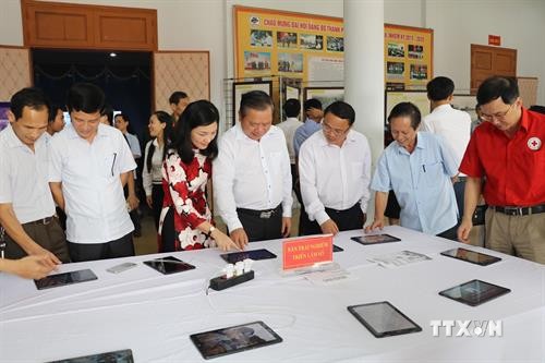 “黄沙与长沙归属越南”数字展在宁平省举行