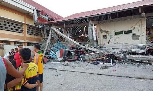 菲律宾中部发生6.3级地震 至少9人死亡