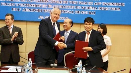 越南航空局与法国巴黎机场公司合作研究提升内排机场吞吐量