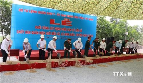 Tây Ninh xây dựng các điểm dân cư biên giới