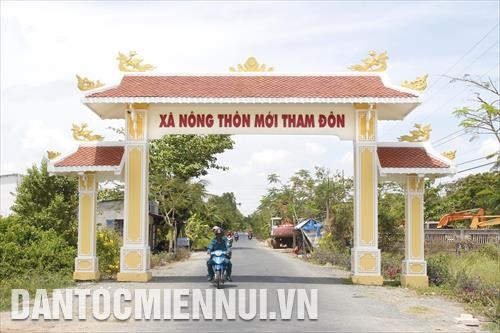 Nông thôn mới trên phum sóc Khmer Sóc Trăng