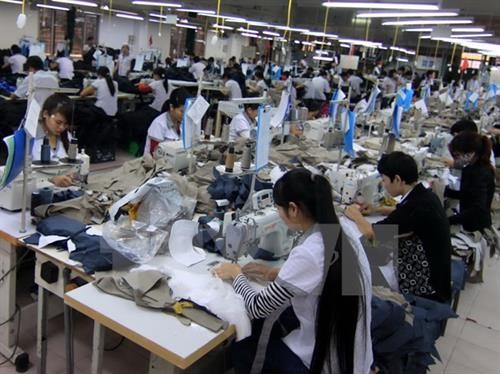 越南第一季度出口增长缓慢 加工工业仍保持较高增长水平