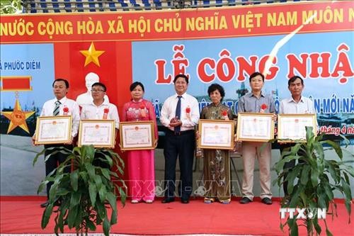 Phước Diêm là xã ven biển đầu tiên đạt chuẩn nông thôn mới ở Ninh Thuận