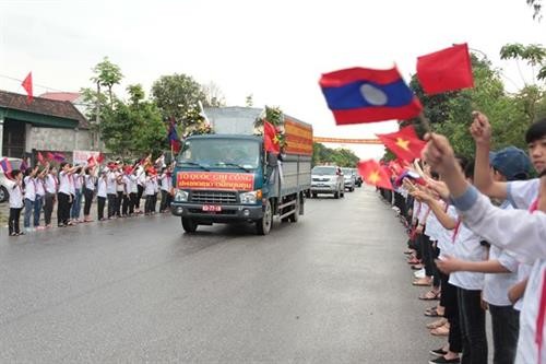 Nghệ An đón 98 hài cốt liệt sỹ quân tình nguyện và chuyên gia hy sinh tại Lào