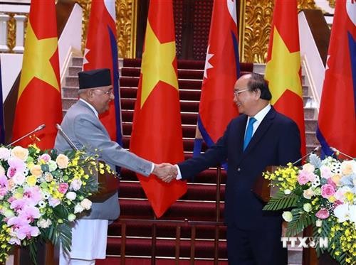 尼泊尔总理奥利圆满结束对越南进行的正式访问