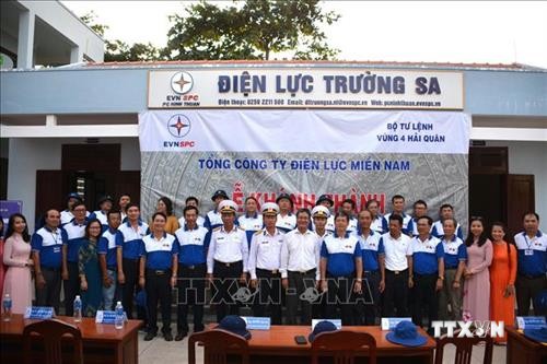 Tập đoàn Điện lực Việt Nam đảm bảo cung cấp điện liên tục tại các điểm đảo Trường Sa
