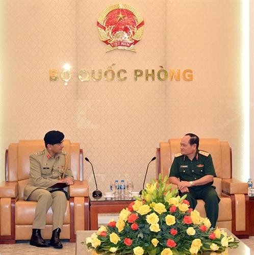 越南与巴基斯坦加强防务合作