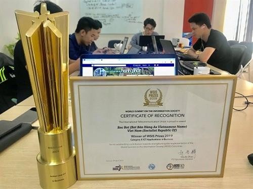 越南创业型企业在瑞士荣获“企业电子化”奖