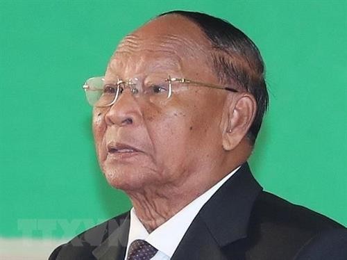 柬埔寨国会主席韩桑林开始对越南进行正式访问