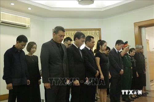 越南原国家主席黎德英吊唁仪式在印度尼西亚等国家举行