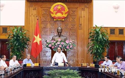 政府总理与承天顺化省领导举行工作座谈会