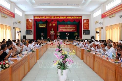 Bình Thuận phát huy vai trò của các chức sắc tôn giáo, già làng, trưởng bản