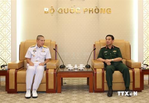 越泰两国军队加强海事安全合作 